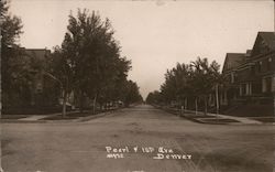 Corner of Pearl and 12th Denver, CO Postcard Postcard Postcard