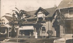 Elegant large multi-story homes on a broad street Denver, CO Postcard Postcard Postcard