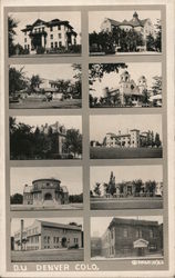 Photographs of Buildings in Denver, CO Colorado Postcard Postcard Postcard