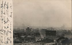 View of Denver from Top of Capitol Building, 1910 Postcard