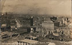 View fo Business District from State House Dome Denver, CO F.L. Symonds, Commercial Photographer Postcard Postcard Postcard