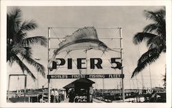 Pier 5 Miami, FL Postcard Postcard Postcard