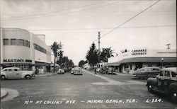 71st at Collins Ave Miami Beach, FL Postcard Postcard Postcard