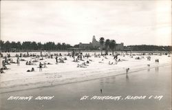 Bathing Beach St. Petersburg, FL Postcard Postcard Postcard