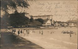 Moana Hotel, Waikiki Beach Honolulu, HI Postcard Postcard Postcard