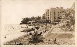 Waikiki Beach Postcard