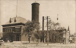 Police Department, Fire Department and Electric Light Plant Blue Island, IL Postcard Postcard Postcard