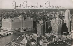 Just Arrived in Chicago Illinois Postcard Postcard Postcard