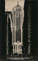 Chicago Board of Trade Building and Observatory Postcard