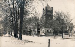 1st M.E. Church, Rogers Park Postcard