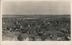 Missouri Valley Iowa Southeast from Hills G.A. Ruine Postcard Postcard Postcard