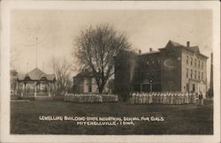 Lewelling Building, State Industrial School for Girls Postcard