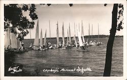 Okoboji Annual Regatta Postcard