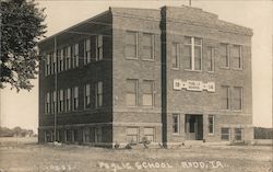 Public School Rudd, IA Postcard Postcard Postcard