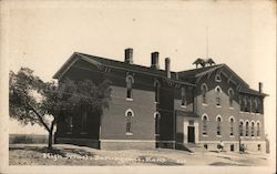 High School Burlingame, KS Postcard Postcard Postcard