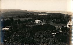 Gas Pumping Station Postcard