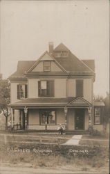 P. T. Casey's Residence Corning, KS Postcard Postcard Postcard