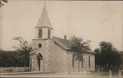 M.E. Church Glen Elder, KS Postcard Postcard Postcard