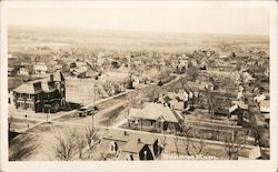 Bird's Eye View of Hanover Kansas Postcard Postcard Postcard