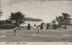 Golf at the Country Club Larned, KS Postcard Postcard Postcard