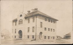 Public School Building Mayetta, KS Postcard Postcard Postcard