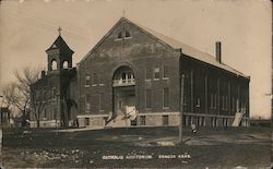 Catholic Auditorium Seneca, KS Postcard Postcard Postcard