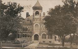 Seneca Public School Kansas Postcard Postcard Postcard