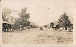 Street View Sylvan Grove, KS Postcard Postcard Postcard