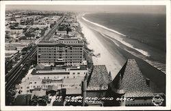 West Ocean Boulevard and Beach Long Beach, CA Postcard Postcard Postcard