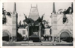 Graumans Chinese Theatre Postcard