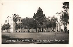 Company 8, National Military Home Los Angeles, CA Postcard Postcard Postcard