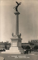 Victory Monument San Francisco, CA Postcard Postcard Postcard