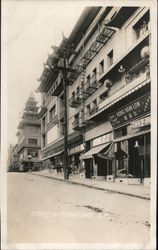 Street in Chinatown San Francisco, CA Postcard Postcard Postcard