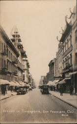 Street in Chinatown Postcard