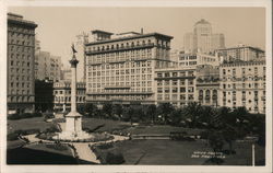 View of Union Square Postcard