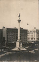 Dewey Monument, Union Square San Francisco, CA Postcard Postcard Postcard