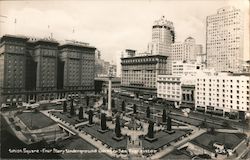 Union Square, Four Story Underground Garage Postcard