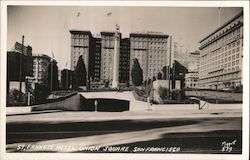 St. Francis Hotel, Union Square Postcard