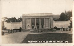 Aquarium, G.G. Park San Francisco, CA Postcard Postcard Postcard