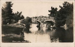 Stow Lake, Golden Gate Park Postcard