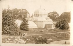 The Conservatory Golden Gate Park Postcard