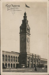 Ferry Depot Postcard