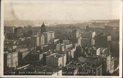 View of City and Harbor Postcard