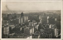 View of City and Harbor San Francisco, CA Postcard Postcard Postcard