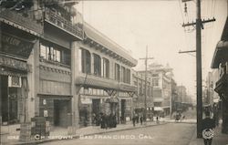 Street Scene, Chinatown San Francisco, CA Postcard Postcard Postcard