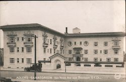 Adlers Sanatorium, Van Ness Avenue and Broadway San Francisco, CA Postcard Postcard Postcard