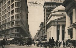 Market St. and Grant Ave. San Francisco, CA Postcard Postcard Postcard