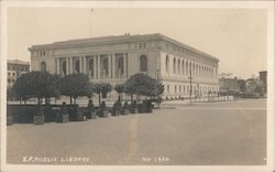 Public Library Postcard