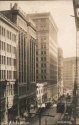 Post Street, Near Market Postcard