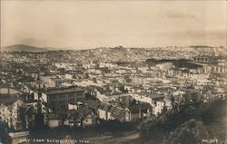 East from Buena Vista Park San Francisco, CA Postcard Postcard Postcard